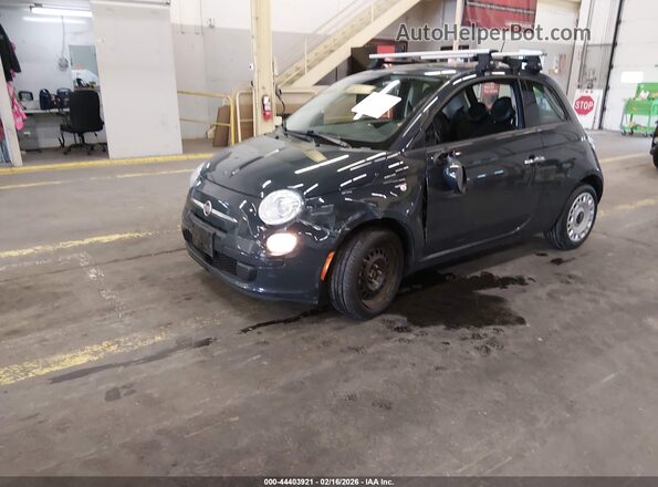 3C3CFFAR2GT170499 2016 FIAT 500 Серый Передняя левая четверть