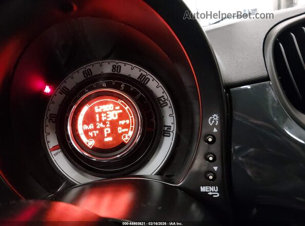 3C3CFFAR2GT170499 2016 FIAT 500 Серый Вид задних сидений