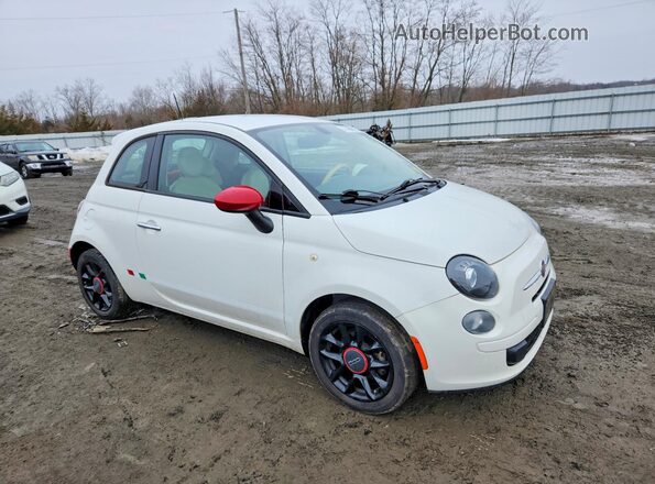 3C3CFFAR3GT228071 2016 FIAT 500 White Przód prawy