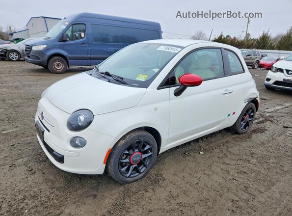 3C3CFFAR3GT228071 2016 FIAT 500 White Przód lewy