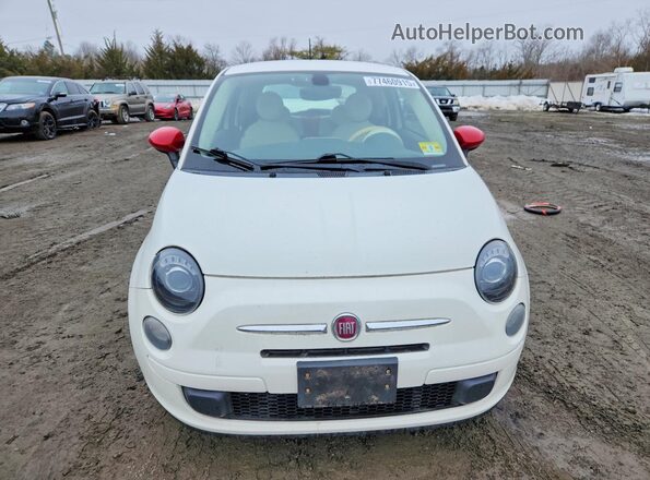 3C3CFFAR3GT228071 2016 FIAT 500 White Widok z przodu