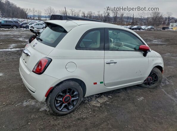 3C3CFFAR4GT229861 2016 FIAT 500 Белый Задняя правая четверть