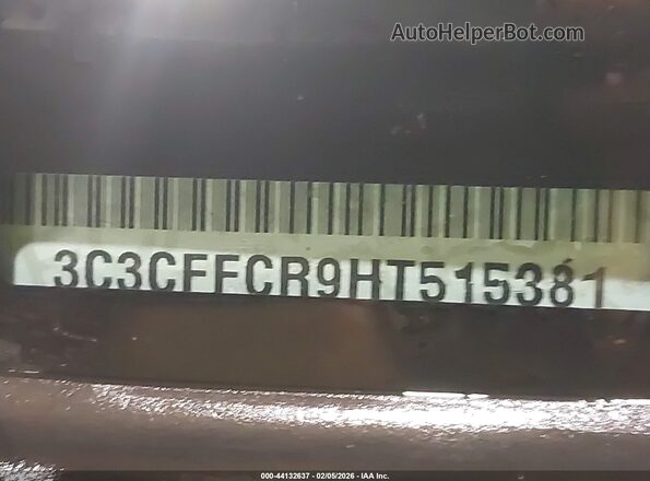 3C3CFFCR9HT515381 2017 FIAT 500 Light Blue Engine compartment view