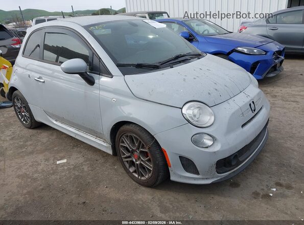3C3CFFFH0HT594314 2017 FIAT 500 Серый Передняя правая четверть