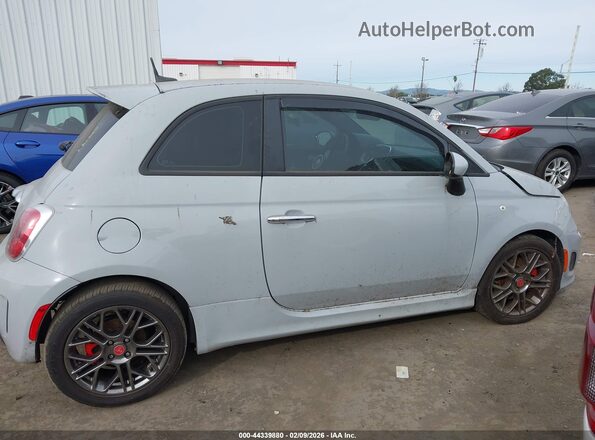 3C3CFFFH0HT594314 2017 FIAT 500 Серый Вид задней части салона