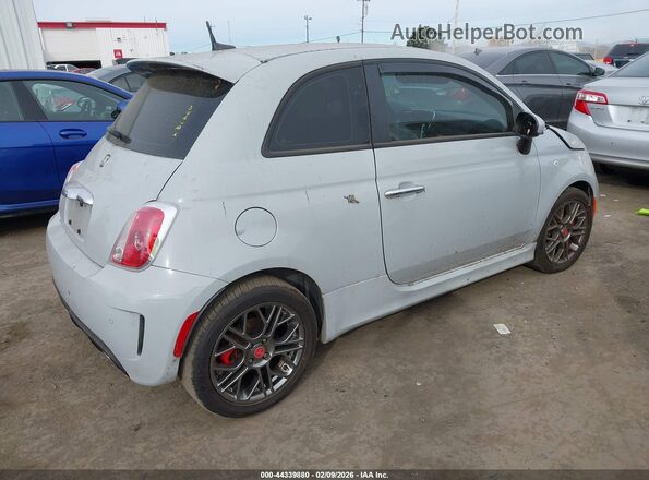 3C3CFFFH0HT594314 2017 FIAT 500 Серый Задняя правая четверть