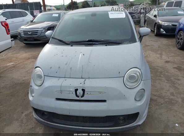 3C3CFFFH0HT594314 2017 FIAT 500 Серый Вид щитка приборов