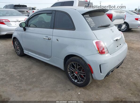 3C3CFFFH0HT594314 2017 FIAT 500 Серый Задняя левая четверть