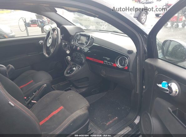 3C3CFFFH3GT126060 2016 FIAT 500 Черный Вид салона спереди