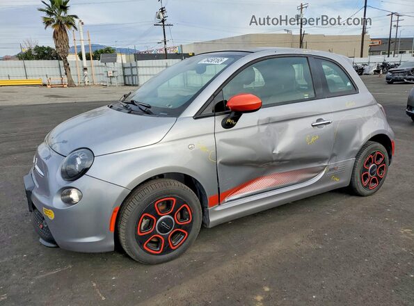 3C3CFFGE2JT362551 2018 FIAT 500 Серебряный Передняя левая четверть