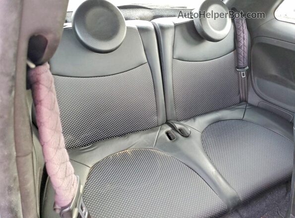 3C3CFFGE2JT362551 2018 FIAT 500 Серебряный Вид задних сидений