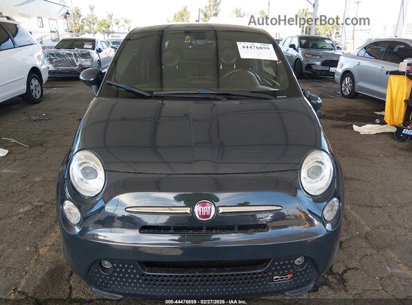 3C3CFFGE7GT229406 2016 FIAT 500E Серый Вид задней части салона