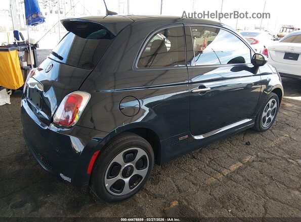 3C3CFFGE7GT229406 2016 FIAT 500E Серый Задняя правая четверть