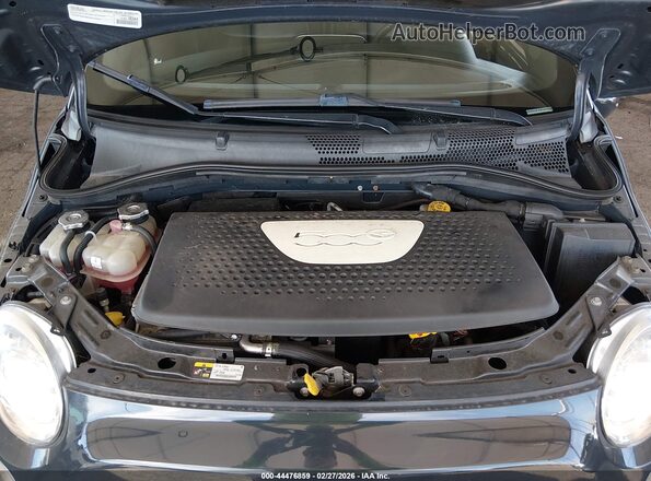 3C3CFFGE7GT229406 2016 FIAT 500E Серый Вид сзади