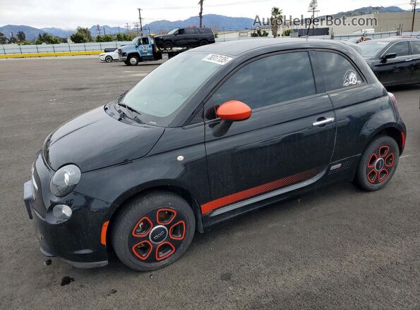 3C3CFFGEXGT247415 2016 FIAT 500 Черный Передняя левая четверть