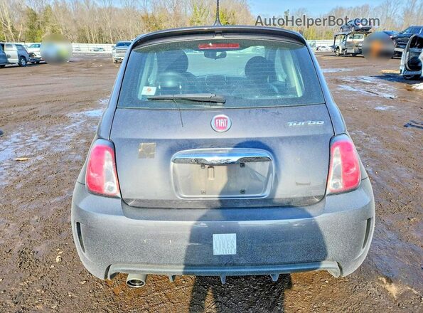 3C3CFFKH7JT511344 2018 FIAT 500 Серый Вид сзади