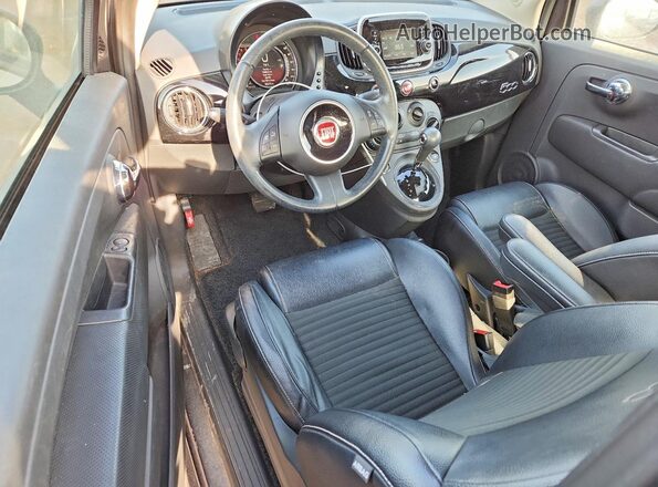 3C3CFFKH7JT511344 2018 FIAT 500 Серый Вид панели приборов