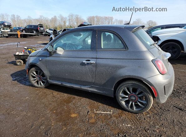 3C3CFFKH7JT511344 2018 FIAT 500 Серый Задняя левая четверть