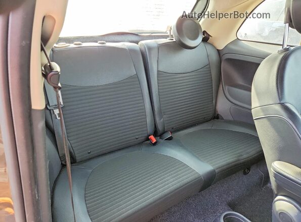 3C3CFFKH7JT511344 2018 FIAT 500 Серый Вид задних сидений