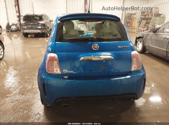 3C3CFFKH7JT511537 2018 FIAT 500 Синий 