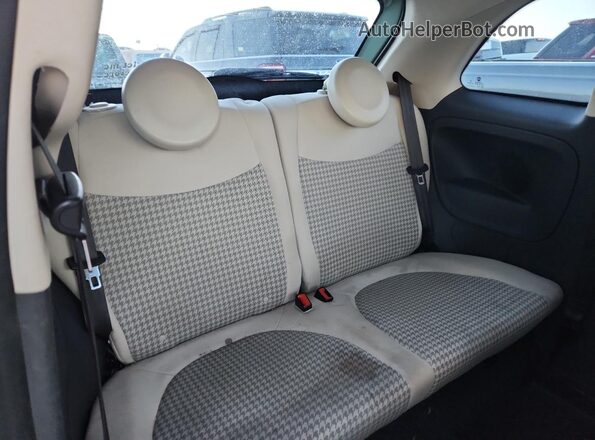 3C3CFFKR3HT661924 2017 FIAT 500 Green Widok tylnych siedzeń