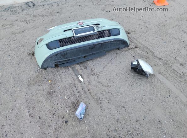 3C3CFFKR3HT661924 2017 FIAT 500 Green Widok komory silnika