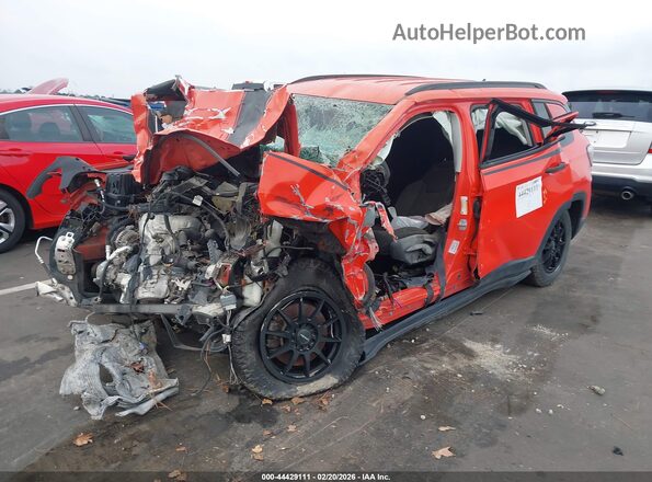 3C4NJCAB3JT124210 2018 JEEP COMPASS Orange Przód lewy