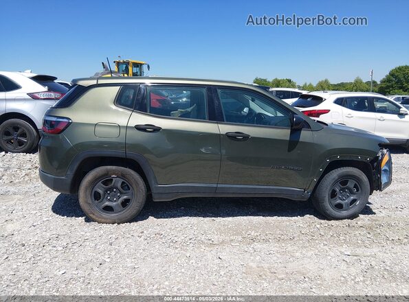 3C4NJCAB4KT763245 2019 JEEP COMPASS Зеленый Панорамный вид салона 360°
