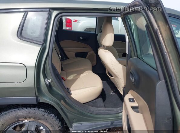 3C4NJCAB4KT763245 2019 JEEP COMPASS Зеленый Вид наклейки с VIN-кодом