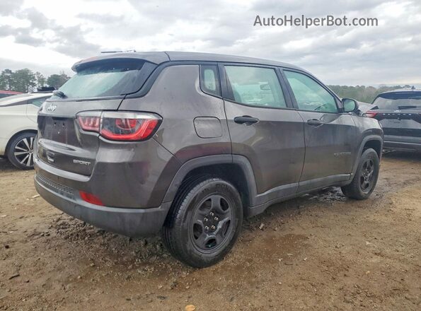 3C4NJCAB7JT286213 2018 JEEP COMPASS Серый Задняя правая четверть