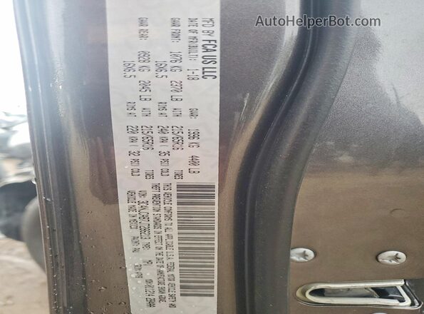 3C4NJCAB7JT286213 2018 JEEP COMPASS Серый Вид наклейки с VIN-кодом