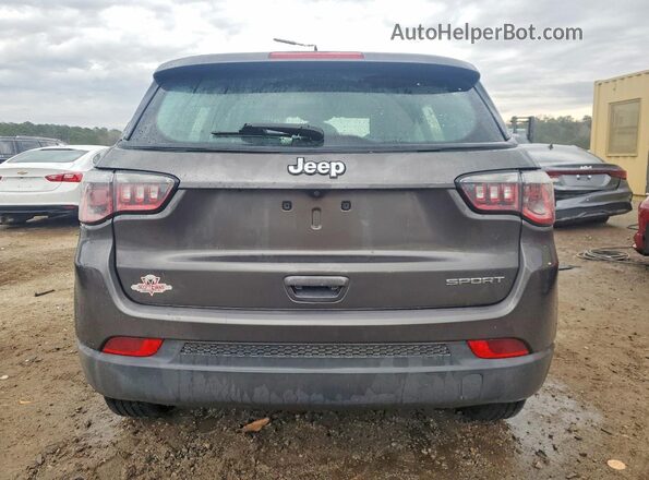 3C4NJCAB7JT286213 2018 JEEP COMPASS Серый Вид сзади