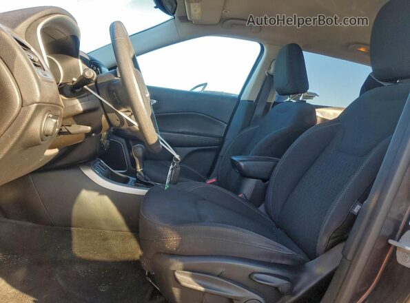 3C4NJCAB8KT726733 2019 JEEP COMPASS Silver წინა სალონის ხედი