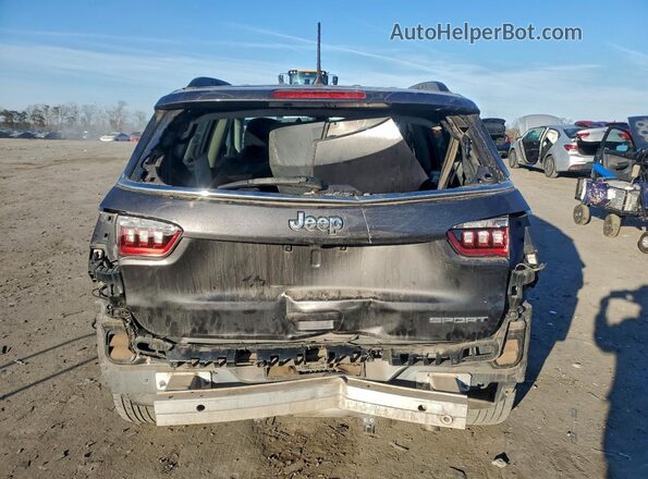 3C4NJCAB8KT726733 2019 JEEP COMPASS Silver უკანა ხედი