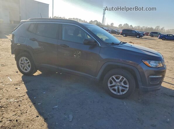3C4NJCAB8KT726733 2019 JEEP COMPASS Silver წინა მარჯვენა