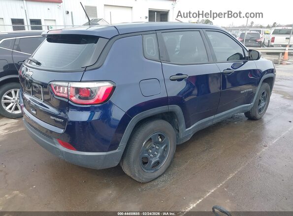 3C4NJCAB9KT851000 2019 JEEP COMPASS Blue უკანა მარჯვენა