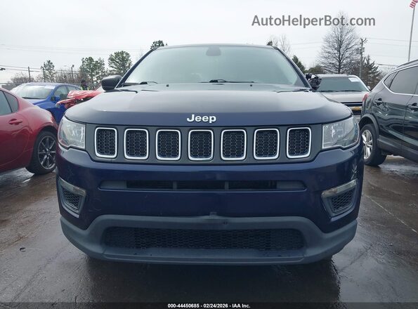 3C4NJCAB9KT851000 2019 JEEP COMPASS Blue ხელსაწყოთა პანელის ხედი