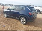 2021 Jeep Compass Sport Fwd Синий vin: 3C4NJCAB9MT532246