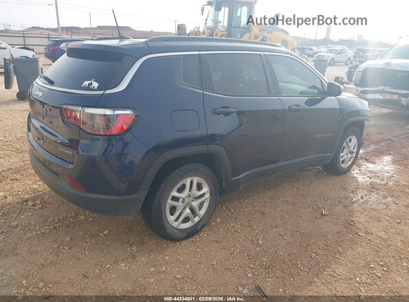 3C4NJCAB9MT532246 2021 JEEP COMPASS Синий Задняя правая четверть