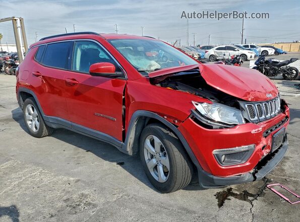 3C4NJCBB0LT212553 2020 JEEP COMPASS Красный Передняя правая четверть