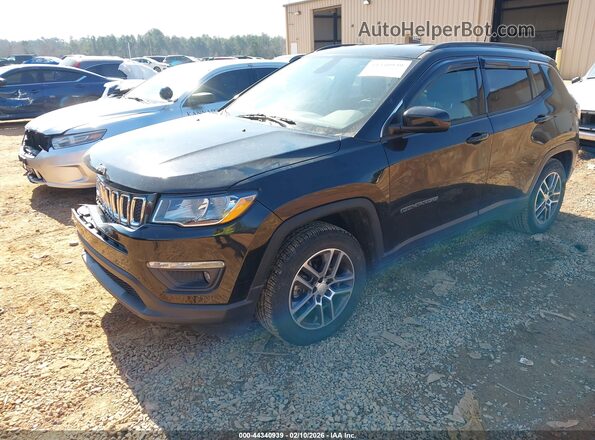 3C4NJCBB2HT632533 2017 JEEP NEW COMPASS Black Vista tres cuartos delantera izquierda