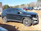 2017 Jeep New Compass Latitude Fwd Black vin: 3C4NJCBB2HT632533