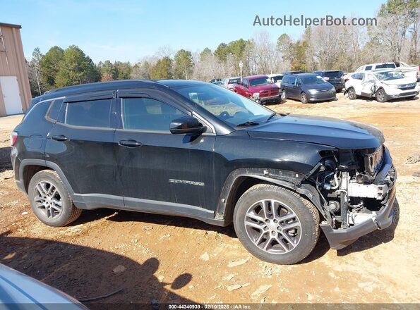 3C4NJCBB2HT632533 2017 JEEP NEW COMPASS Black Vista interior trasera