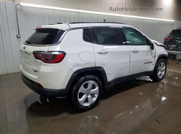 3C4NJCBB3KT854876 2019 JEEP COMPASS Белый Задняя правая четверть