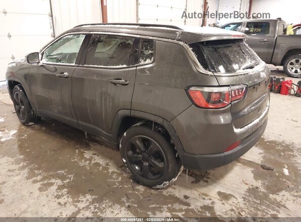 3C4NJCBB5JT227644 2018 JEEP COMPASS Серый Задняя левая четверть