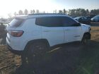 2019 Jeep Compass Latitude White vin: 3C4NJCBB9KT809747