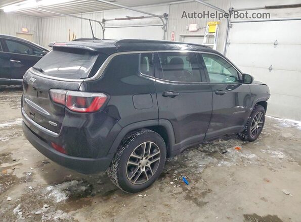 3C4NJCBB9KT843770 2019 JEEP COMPASS Черный Задняя правая четверть