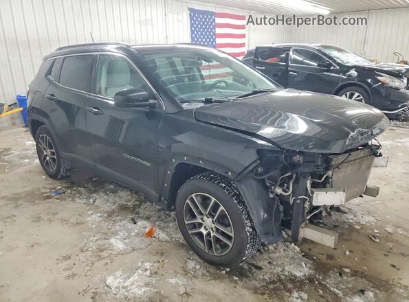 3C4NJCBB9KT843770 2019 JEEP COMPASS Черный Передняя правая четверть