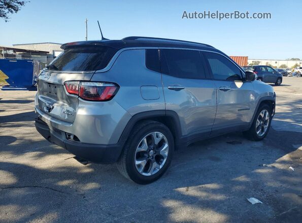 3C4NJCCB4KT711322 2019 JEEP COMPASS Silver Przód prawy
