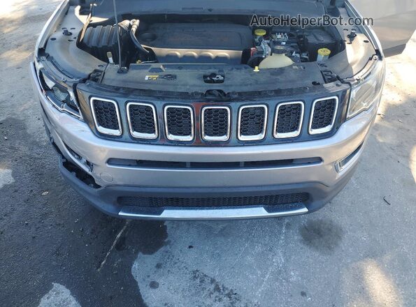 3C4NJCCB4KT711322 2019 JEEP COMPASS Silver Widok naklejki z numerem VIN